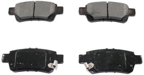 Bp1088c Rear Ceramic Brake Pad For Suv Precision Cut Backing Plates And Noise Reducing Shims