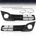 Fog Light Bezel Cover Grille Molding For 2012-2014 Toyota Camry Se Driver And Passenger Side