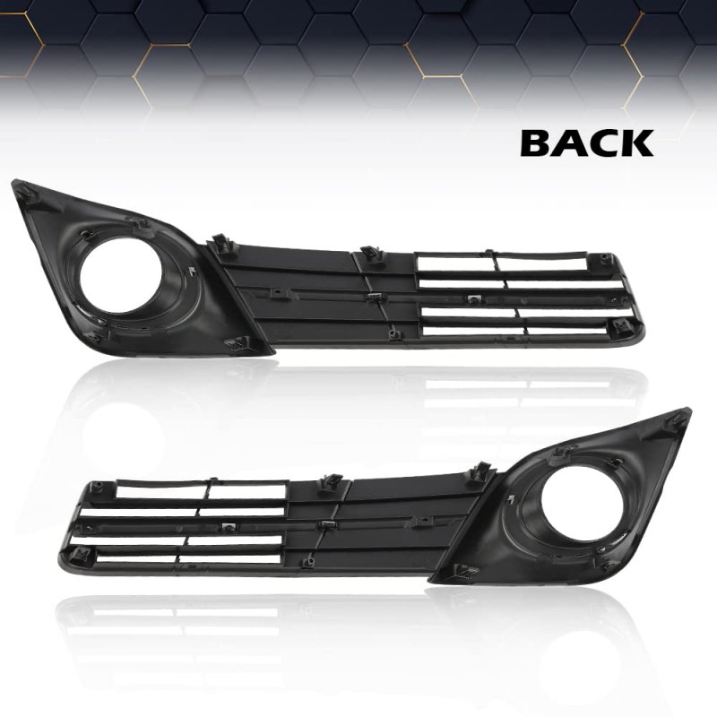 Fog Light Bezel Cover Grille Molding For 2012-2014 Toyota Camry Se Driver And Passenger Side