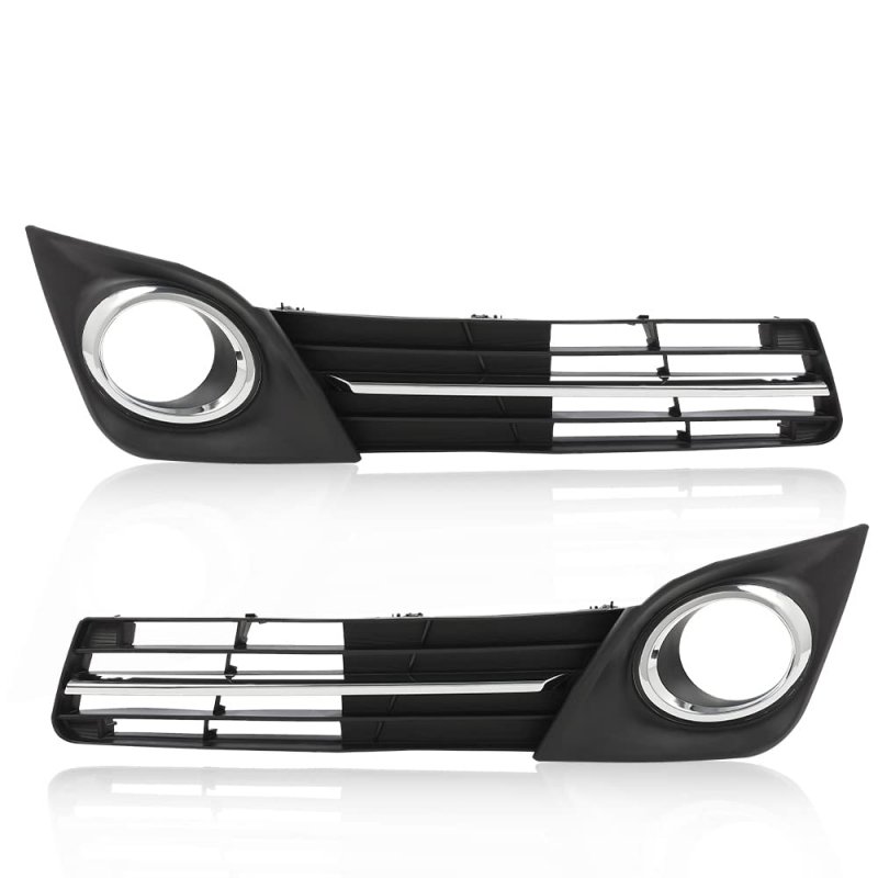 Fog Light Bezel Cover Grille Molding For 2012-2014 Toyota Camry Se Driver And Passenger Side