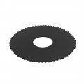 Uxcell 75mm Dia 1mm Thickness Round Shape 72 Teeth Hss Wheel Disc Slitting Saw Cutter Black