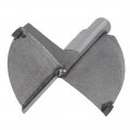 Uxcell Forstner Drill Bits 50mm Tungsten Carbide Wood Hole Saw Auger Opener Woodworking Hinge Drilling Boring Bit Cutter