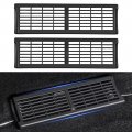 Model Y Backseat Air Vent Cover Fit For Tesla Flow Protection Cap 2-pack Rear Under Seat Conditioner Outlet Grille Protector 