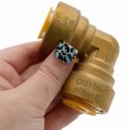 Supplying Demand Sb1 3 4 Inch 90 Degree Elbow Quick Connect Hvac Brass Coupler Fitting
