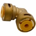 Supplying Demand Sb1 3 4 Inch 90 Degree Elbow Quick Connect Hvac Brass Coupler Fitting
