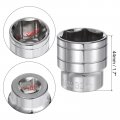 Uxcell 6-point Shallow Socket 1 2 Drive 32mm High Carbon Steel With Chrome Plated Metric For Diy Hand-making Repair Automotive