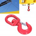 Hilitand 7 Tons Crane Hook Alloy Steel Swivel Eye With Latch 28 Working Load Limit