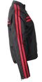 Womens Black And Red Textile Motorcycle Jacket Size Xl X-large 