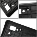 Factory Style Front License Plate Mounting Bracket Compatible With Toyota Matrix Hatchback 05-08 Matte Black