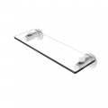 Allied Brass Tr-1 22 Tribecca Collection Inch Vanity Beveled Edges Glass Shelf Matte White 
