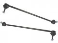 Front Stabilizer Link For Bmw E65 E66 Left And Right Pair Black Finish 