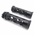 Smt-cnc Billet 7 8 Hand Grips Plain End Compatible With Japanese Bike Suzuki Black B00rueeczs