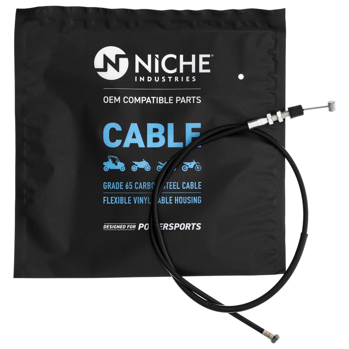 Niche Front Brake Cable For 1984-2000 Suzuki Ds80 58110-03400