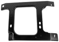 Front Passenger Side Bumper Bracket For Dodge Pickup Part Number Ch1067127 Black Metal Replacement 