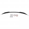 Aintier 1pc Carbon Fiber Spoiler Wing Compatible For 2014-2015 Kia Optima K5 Glossy Black Rear Trunk Tail