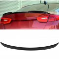 Aintier 1pc Carbon Fiber Spoiler Wing Compatible For 2014-2015 Kia Optima K5 Glossy Black Rear Trunk Tail