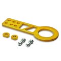 2 25 Inches Anodized Brushed Billet Style Aluminum Front Racing Tow Hook Gold
