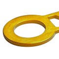 2 25 Inches Anodized Brushed Billet Style Aluminum Front Racing Tow Hook Gold