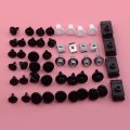 Beler 50pcs Car Engine Undertray Cover Clips Bottom Shield Guard Screws Fit For Toyota Lexus