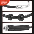 A-premium Rear Driver And Passenger Brake Hydraulic Hose Compatible With Dodge Models Viper 2001-2002 8 0l 2003-2006 3l 20-2010