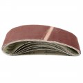 Uxcell 3-inch X 21-inch Aluminum Oxide Sanding Belt 120 Grits Sandpaper Lapped Joint For Sander 6pcs