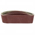 Uxcell 3-inch X 21-inch Aluminum Oxide Sanding Belt 120 Grits Sandpaper Lapped Joint For Sander 6pcs