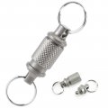 Titanium Quick Release Swivel Keychain Pull Apart Detachable Chain Heavy Duty Car Key Rings Accessories For Men And Women