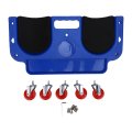 Rolling Knee Thick Cushioned Pad With 360 Swivel Casters And Tool Tray Kneeling For Home Workshop Auto Repair Maintenance 