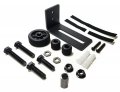 Kikeep Black Barn Door Floor Guide Adjustable Wall Mounted Bottom Hardware And Closet Mount Sliding Style 2 