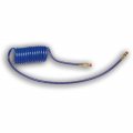 Grote 81-0015-40b Coiled Air Hose 15 Foot With 12 And 40 In Leads Blue 