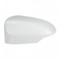 Left Driver Side Exterior Chrome Plated Plastic Power Full Mirror Cover Cap White For Toyota Corolla Altis 2014-2018 