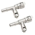 Heater Inlet Hose Tee Connector For Cadillac Escalade Chevrolet Silverado Suburban Tahoe Gmc Sierra Yukon Replaces 15055342 