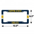 Coppin State University Stripe License Plate Tag Frame