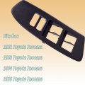 Door Window Switch Bezel Left Driver Side Fits For 2012-2015 Toyota Tacoma Replaces 74202-04040 Master Power Button Trim Panel
