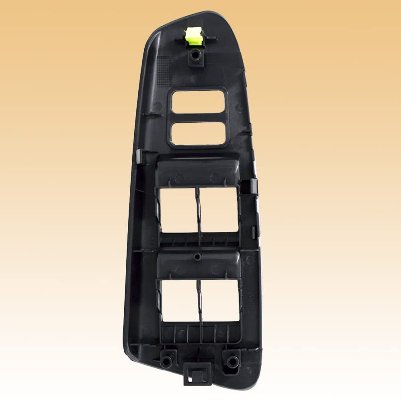 Door Window Switch Bezel Left Driver Side For 2012 2015 Toyota Tacoma Replaces 74202 04040 Master Power Button Trim Panel Black