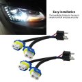 9003 H4 To 9005 9006 2pcs Conversion Wire Harness Head Light Adapters For 2007-2017 Honda Cr-v