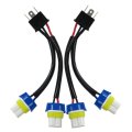 9003 H4 To 9005 9006 2pcs Conversion Wire Harness Head Light Adapters For 2007-2017 Honda Cr-v