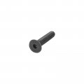 Uxcell Hex Socket Countersunk Flat Head Screws M3 X 8mm 10mm And 12mm Bolts Alloy Steel Black 300pcs