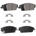 4pcs Rear Ceramic Brake Pads For Cadillac Escalade Esv 2015-2020 Silverado 1500 2014-2018 Tahoe Gmc Sierra 