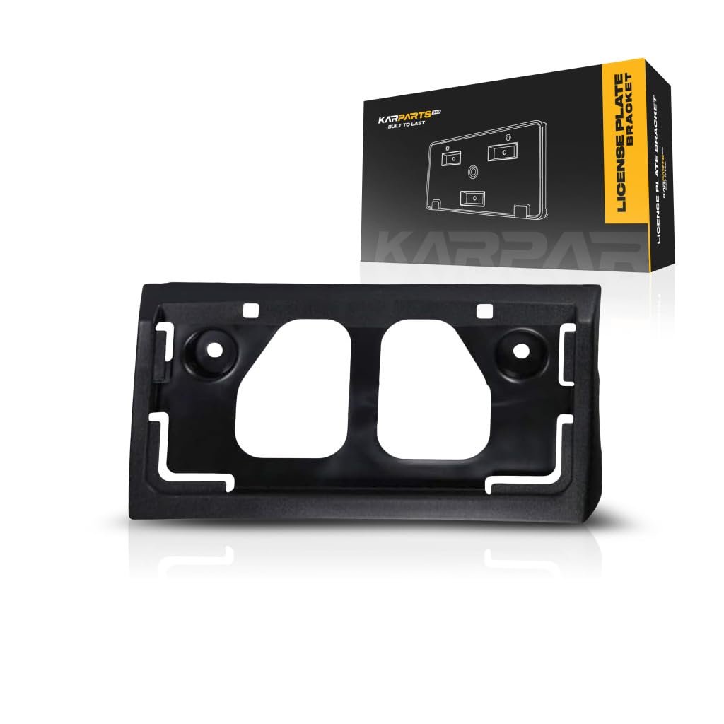 Front License Plate Bracket For Gmc Canyon 2004 To 2012 With Xtreme Package Plastic Black Replacement Gm1068122 15044636