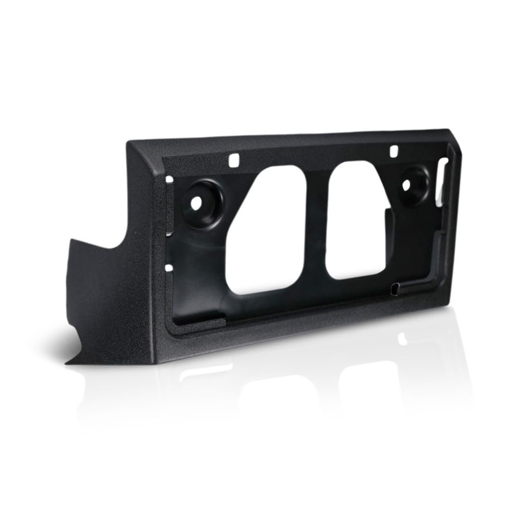 Front License Plate Bracket For Gmc Canyon 2004 To 2012 With Xtreme Package Plastic Black Replacement Gm1068122 15044636
