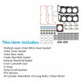 Labwork Head Gasket Bolts Set Replacement For 2004-2011 Ford Ranger Explorer Mazda Mercury 4 0 Vin E Hs26300pt Es72171