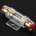 Waterproof Inline Fuse Holder 4 To 8 Awg With 60a Agu Fuses 2 Pack For Car Stereo Alarms Amplifiers And Compressors Model
