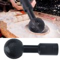 Ball Revolving File Burr Carbon Steel Grinding Head For Carving Sanding Polishing And Engraving Black