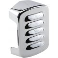 Drag Specialties Louvered Chrome Coil Cover For Harley-davidson 1965-1999 Ds-376610 See Fitment Chart 