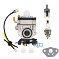 Sakitam Carburetor Kit For Shindaiwa M242 Multi-tool Powerhead Wyj-113-1 Wyj-117 Wyj-138 Wyj-25 Wyk-186 Wyk-353 Wyk-356 