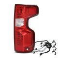 Tail Lights Lamps Right Side For 2019-2023 Chevy Silverado 1500 2500 Hd 3500 Fit Halogen Type Model Only Not Fit W Factory Rear 