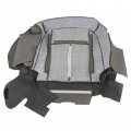 Labwork Front Driver Side Bottom Gray Artificial Leather Seat Cover Replacement For Expedition 2007-2014
