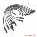 A-premium Ignition Spark Plug Wires Set Of 9 Compatible With Chevrolet Chevy Gmc Suburban C2500 C3500 K2500 K3500 R2500 R3500