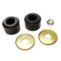 Stabilizer Bar Link Bushing For 1999 2005 Pontiac Grand Am Natural Rubber Black 2 Piece Set 0 495 Inside Diameter 1 42 In 